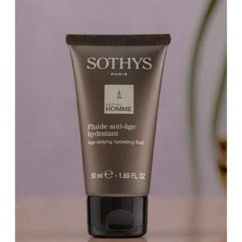 Sothys Homme Age Defying Hydrating Fluid Mens Face Care 50 Ml 1.69 Oz